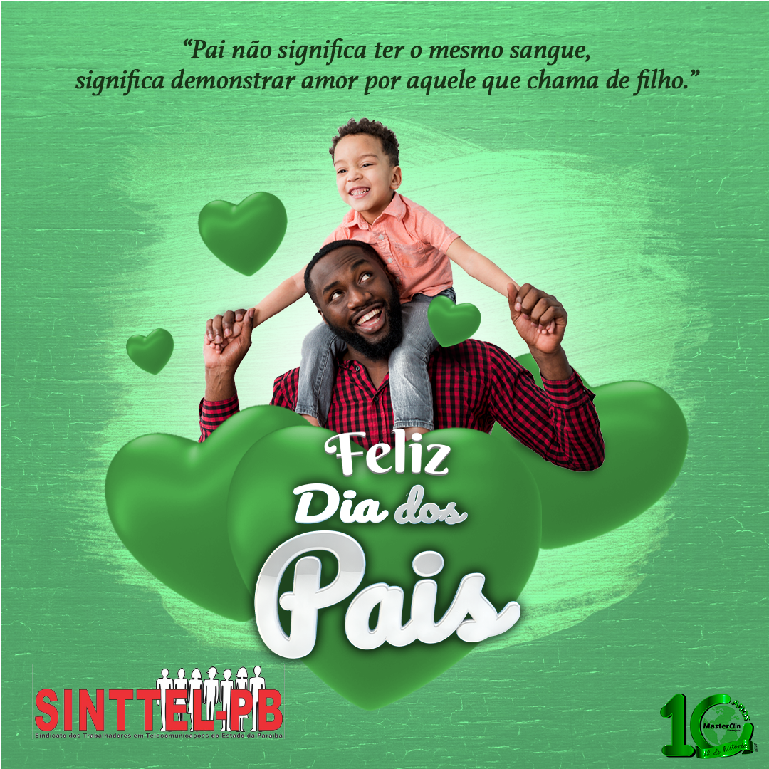 Feliz dia dos pais!