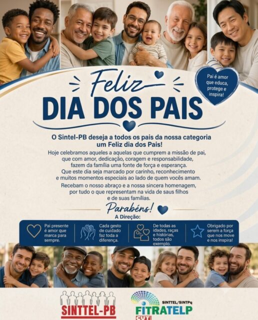 Feliz Dia dos Pais!