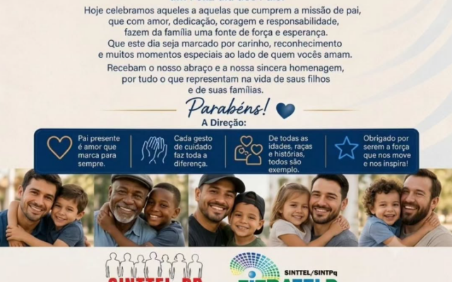 Feliz Dia dos Pais!